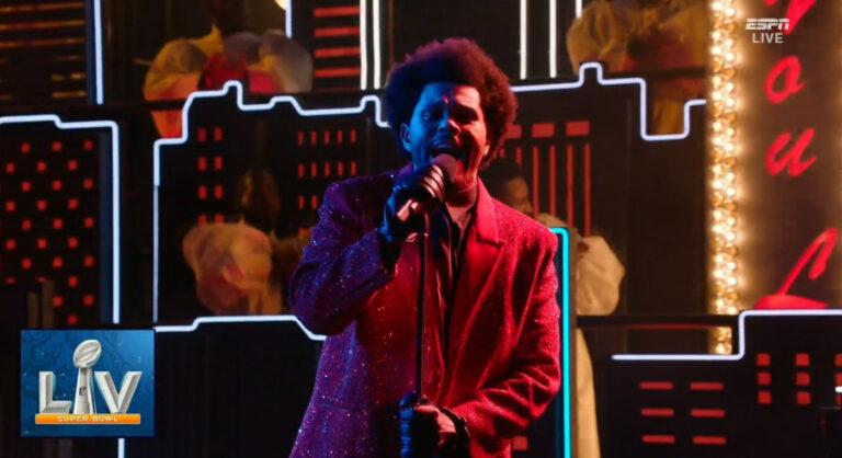 Así fue la presentación de The Weeknd en el Super Bowl Halftime Show