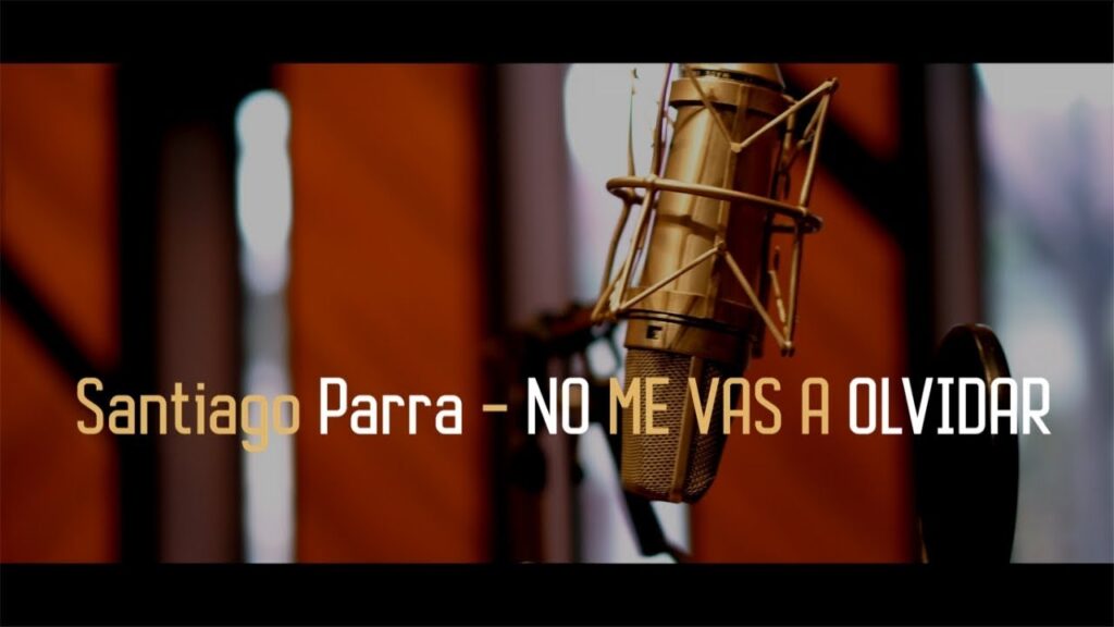 Santiago Parra hace una declaración de amor en su nueva canción