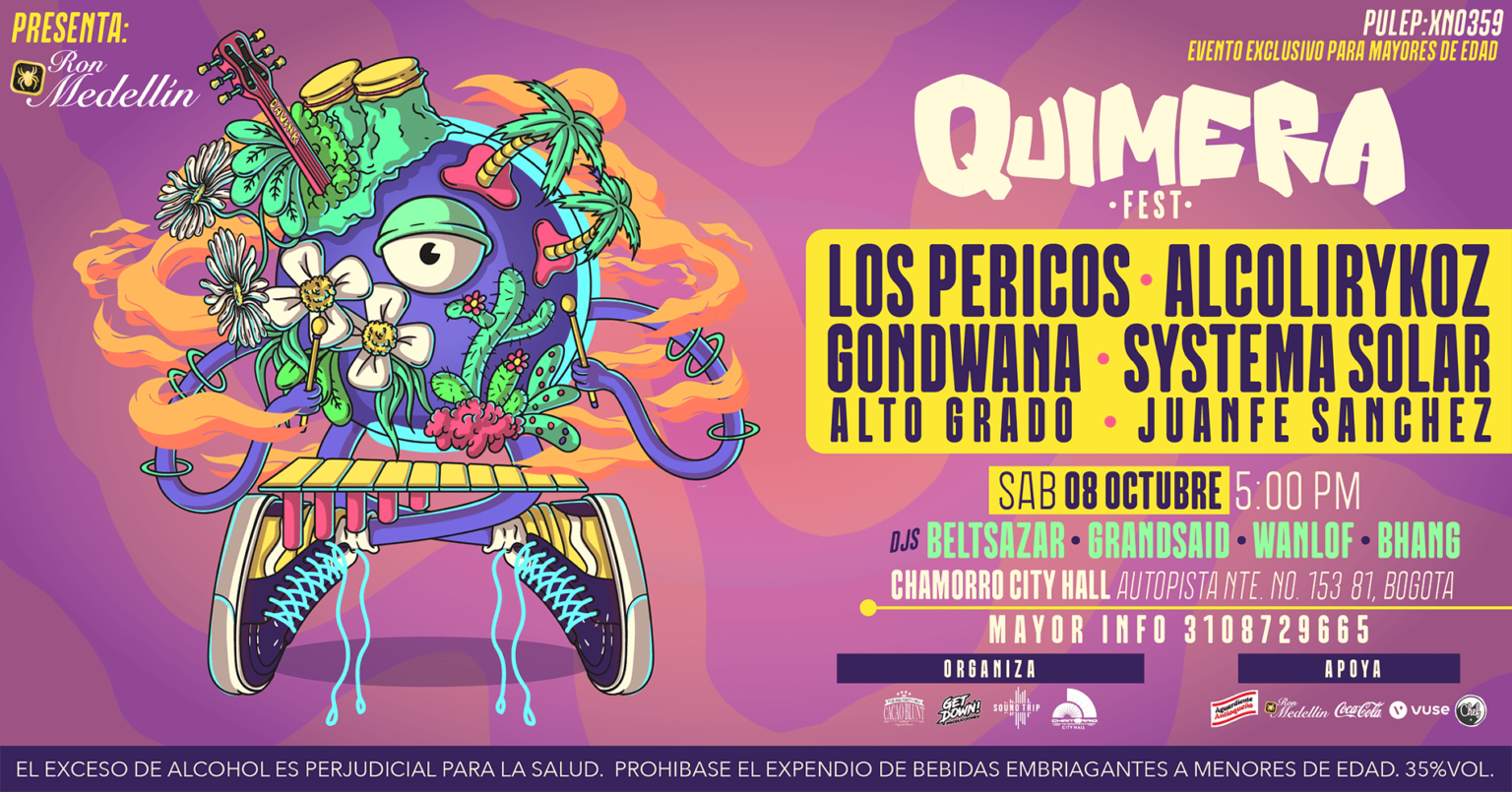 Todo listo para el Quimera Fest 2022: Cartel, fecha, lugares y precio