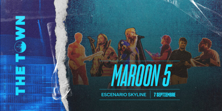 The Town Festival libera más detalles del cartel con el anuncio de la presentación del grupo internacional Maroon 5