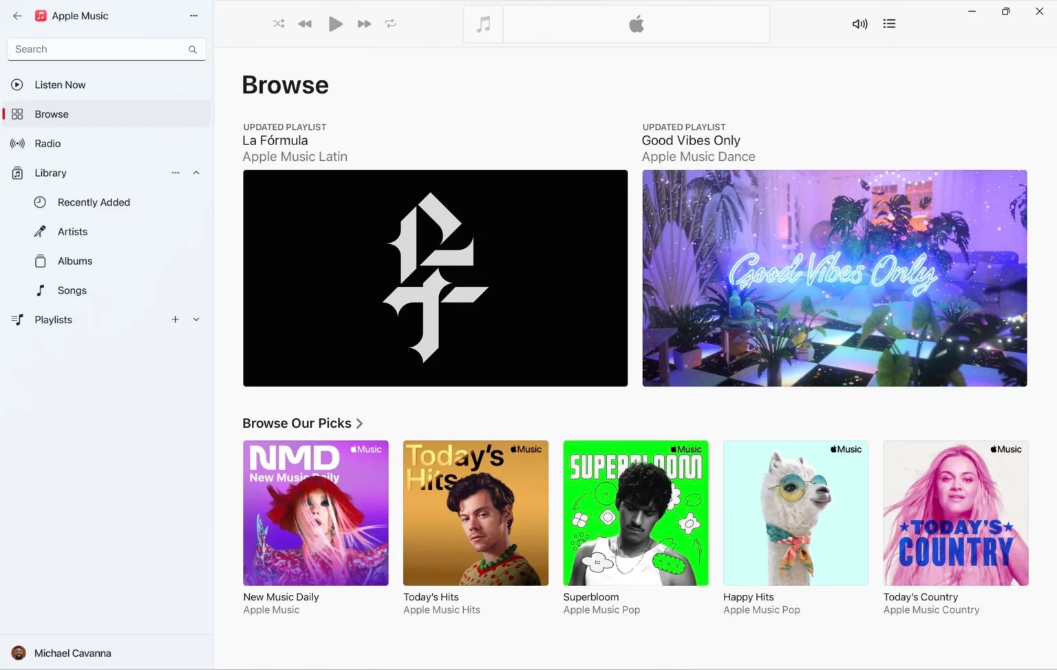 ¡Por fin! Apple Music y Apple TV llegan a Windows