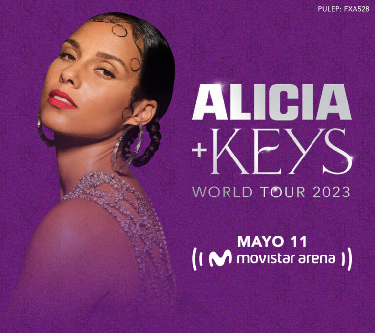 Alicia Keys estará de concierto en Colombia