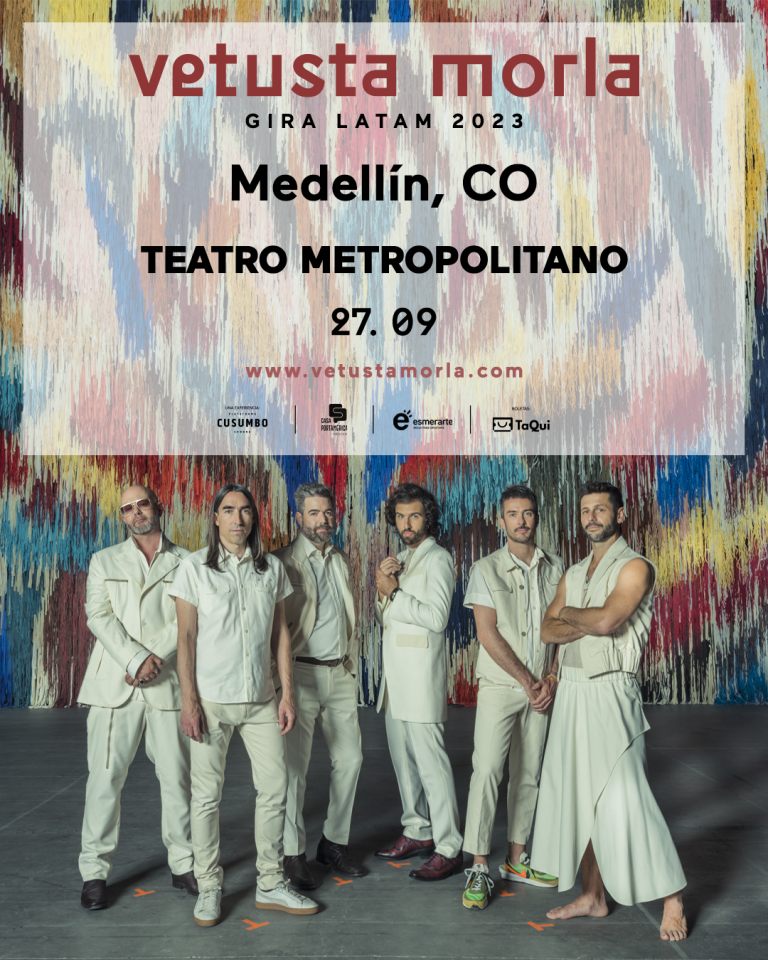 La banda española Vetusta Morla regresa a Colombia en concierto