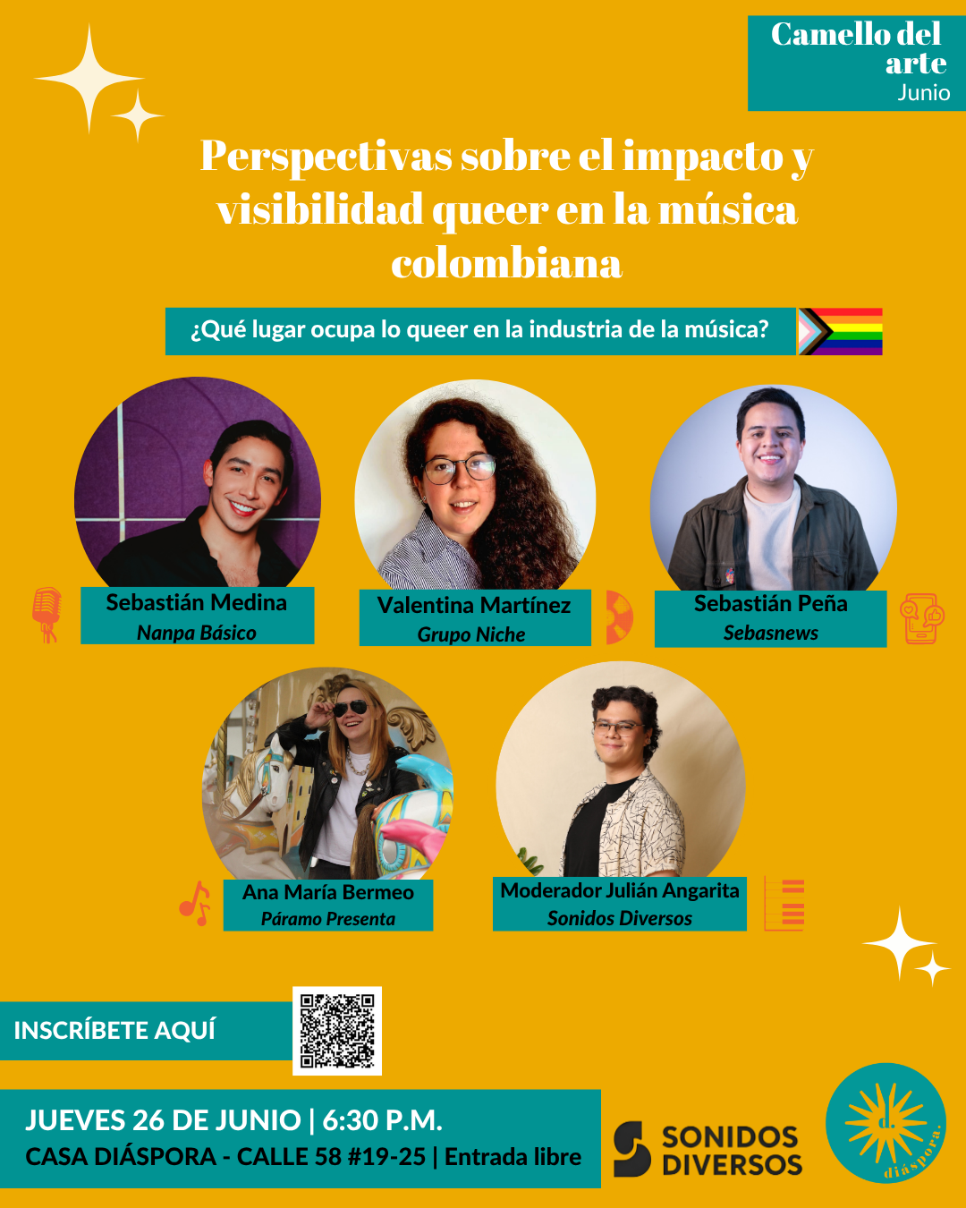 Sonidos Diversos, el colectivo que conecta talentos queer en la industria de la música colombiana