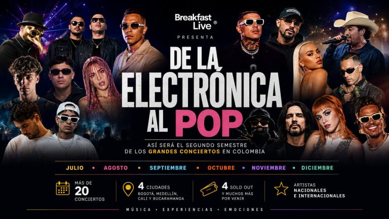 Conciertos en Colombia 2026: La megaguía de shows para el segundo semestre
